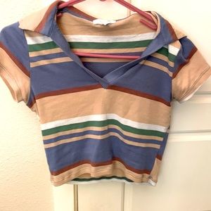 Full Tilt striped collared shirt